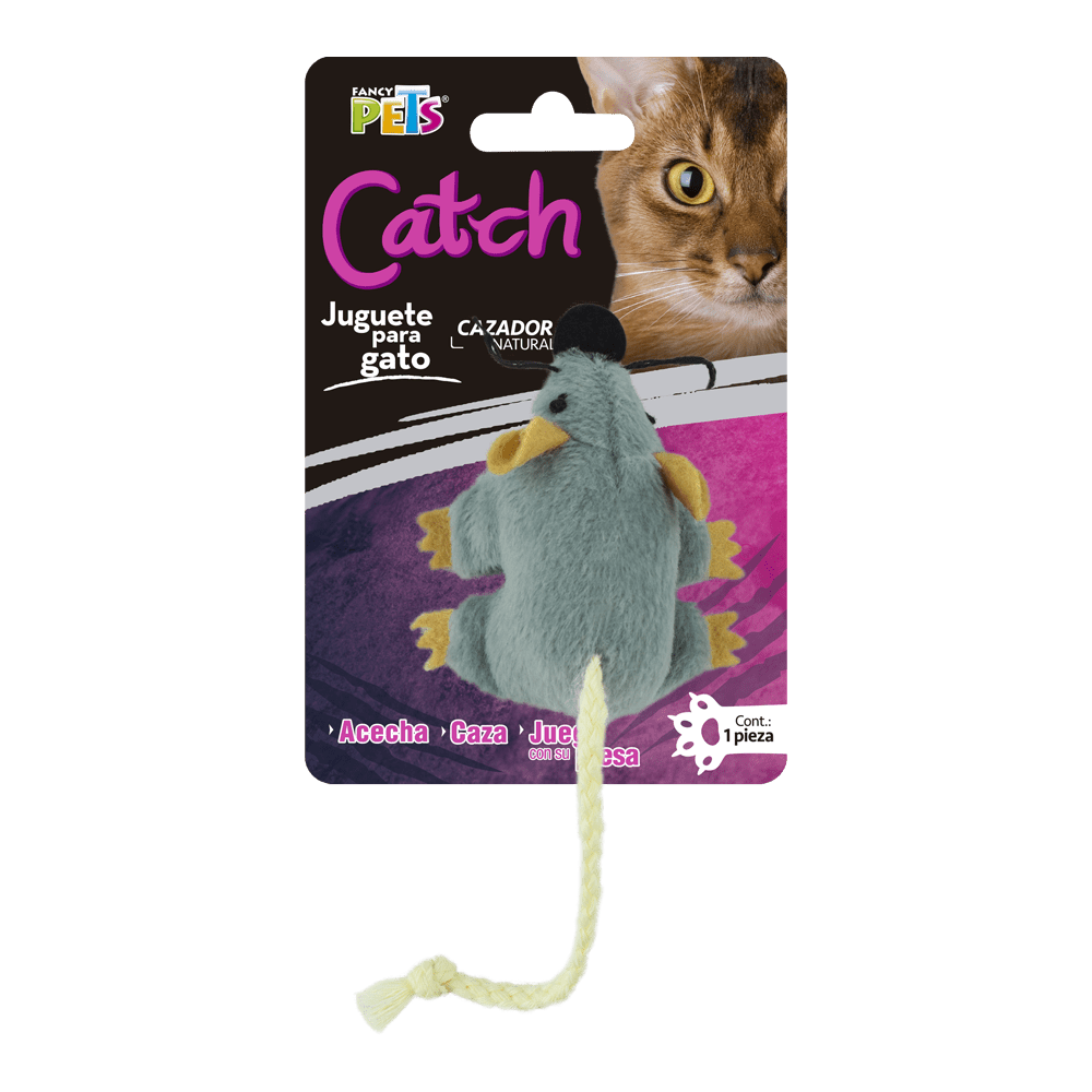 Juguete Ratón Mini Catch Gato Fancy Pets - AniMALL