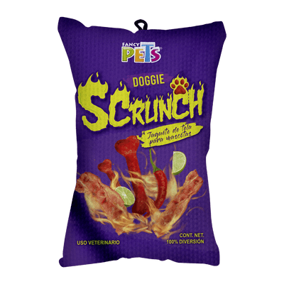 Juguete de Tela Doggie Scrunch Fuego, Fancy Pets - AniMALL