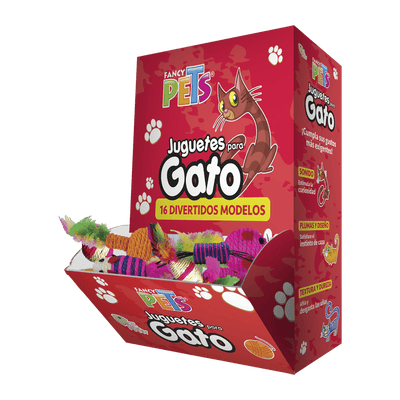 Juguetes para Gato Caja con 16 modelos