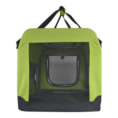 Transportadora para perros pequeños Fancy Pets Int Verde Chica