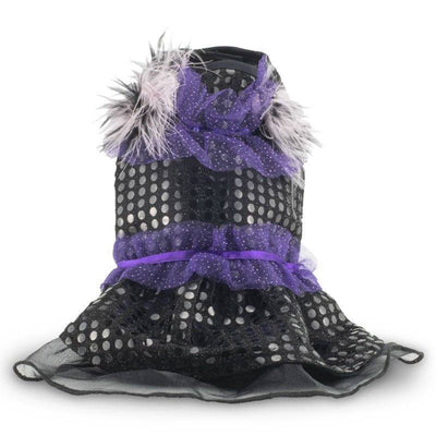 TOUTMIGNON - Vestido Brujita Morado Talla 0 - AniMALL