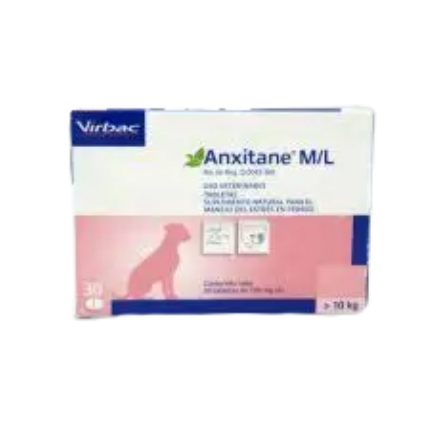 Anxitane M/L, Caja con 30 Tabletas, Virbac
