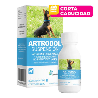 CORTA CADUCIDAD 30/09/2026 Artrodol Antinflamatorio suspensión oral 20 ml Mederilab