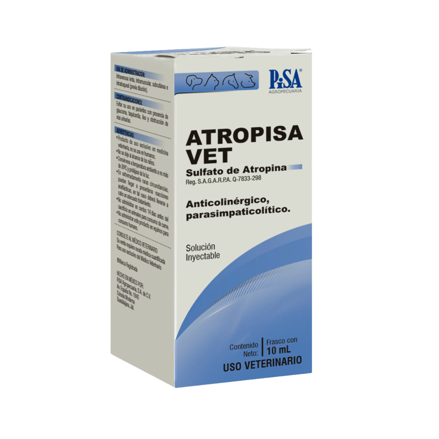 Atropisa Vet Frasco con 10 ml Pisa