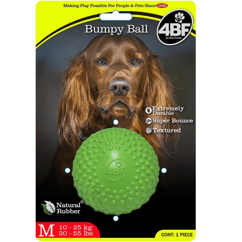 Bumpy Ball Pelota Perro Verde Med - AniMALL