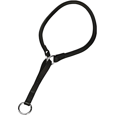 Glamour Collar Martingale Choke Negro Para Perro Talla XG