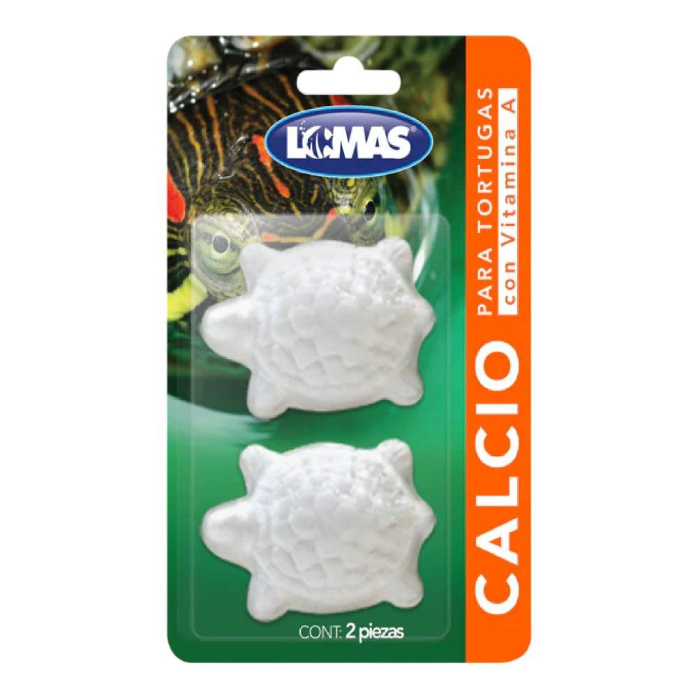 Calcio para tortugas con Vitamina A 6 pzas - AniMALL
