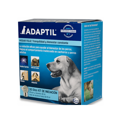 Adaptil Calmantes para perros Set Difusor y Repuesto con Efecto Calmante 48 ml