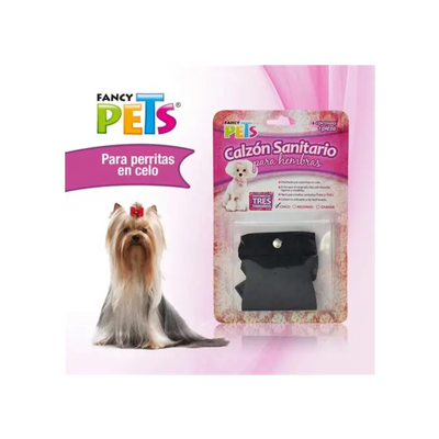 Calzón Sanitario Mediano para Hembras (1 Pieza), Fancy Pets
