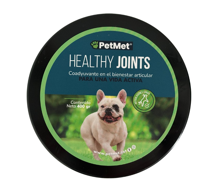 Suplemento Healthy Joints Petmet para movilidad y articulaciones de perro 400 g