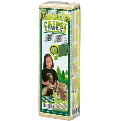 Sustrato para Roedores Chipsi Green Apple 15 Litros - AniMALL