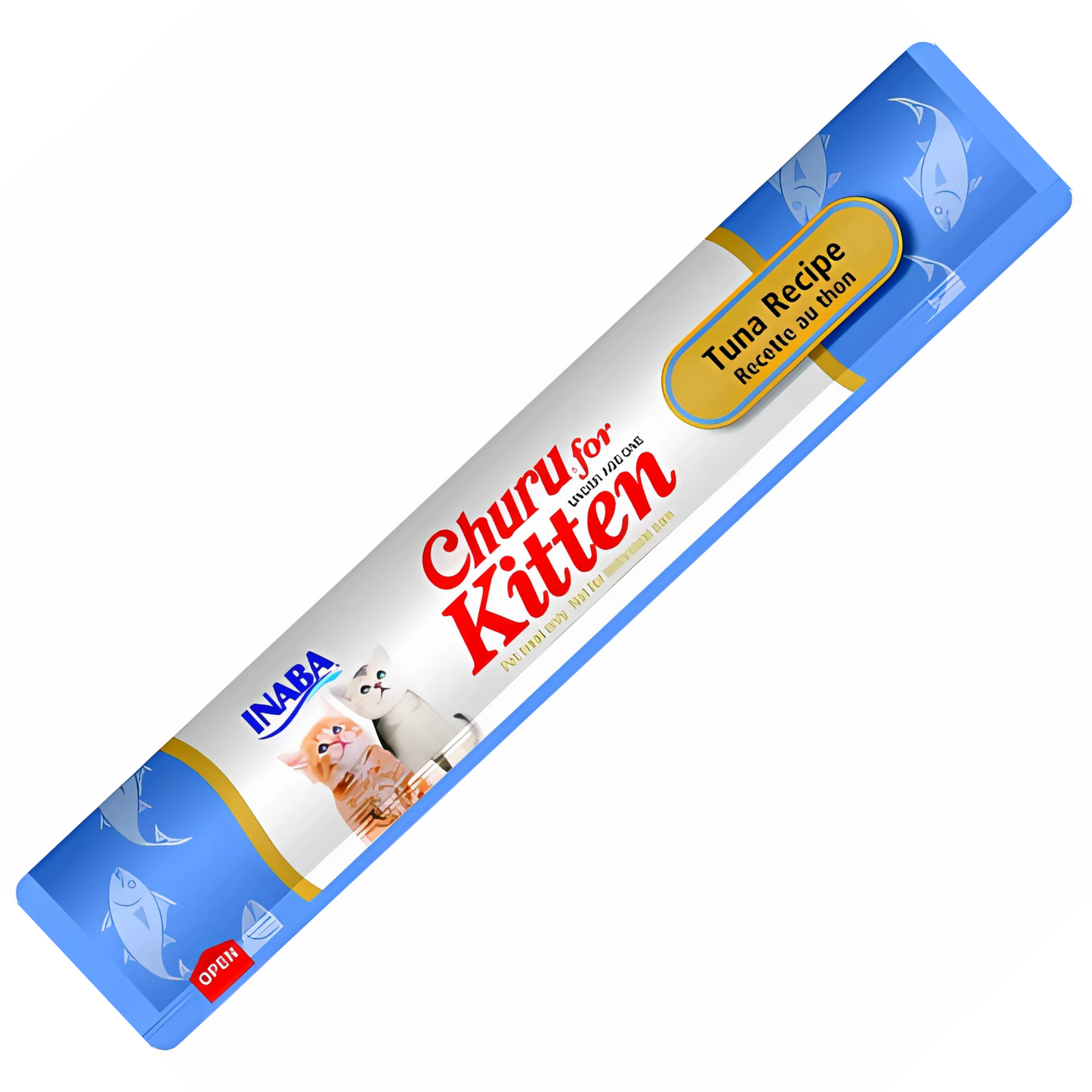 Churu Premios para Gato Kitten Atún Caja con 6 Bolsas de 4 Tubos 14 g