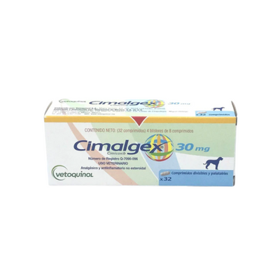 Cimalgex 30 Mg 32 Tabletas, Vetoquinol