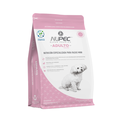 Combo Bota Nupec Perro Adulto Raza Mini 3 Kg