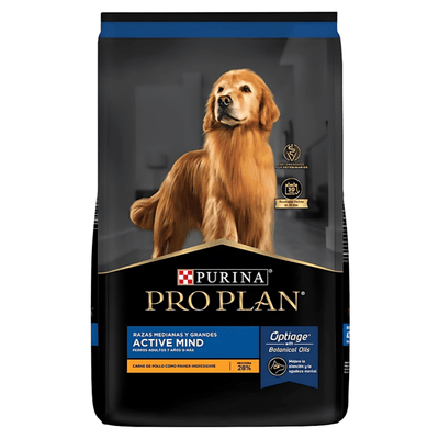 Pro Plan Perro Senior Active Mind Razas Medianas y Grandes 10 Kg - AniMALL