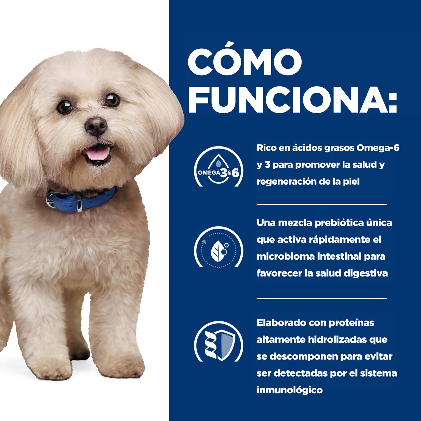 Hill's Prescription Diet z/d Small Bites, Sensibilidades Alimentarias, para Perro, 3.2 Kg