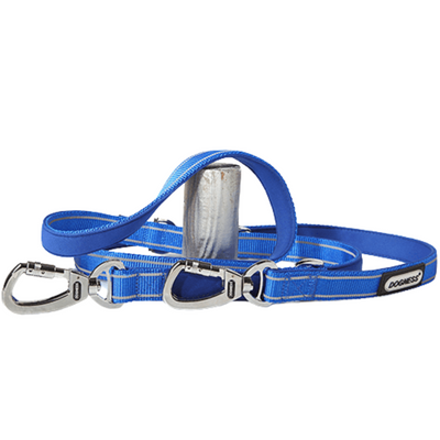 Dogness Correa Multifuncional Color Azul Para Perro Talla M