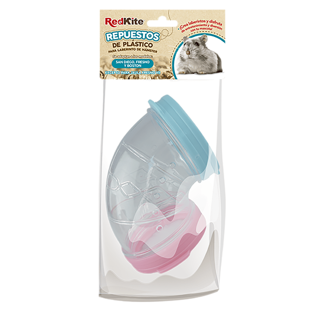 Repuesto Codo con Argollas para Jaula de Hamster - AniMALL