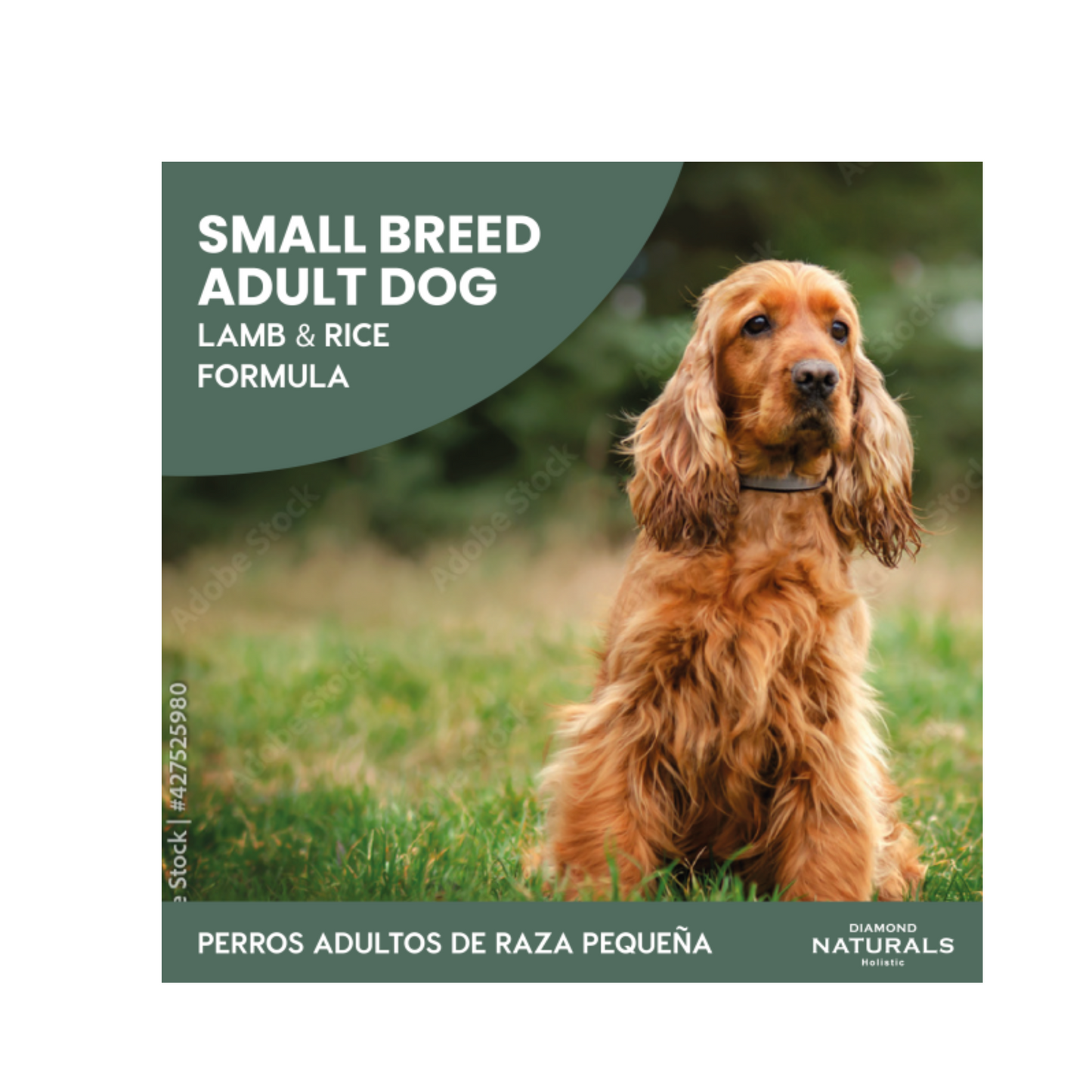 Diamond Naturals Perro Adulto Razas Pequeñas, Cordero y Arroz 8.16 kg