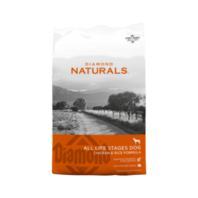 CORTA CADUCIDAD Diamond Naturals Perro Adulto, Pollo y Arroz 18.14Kg