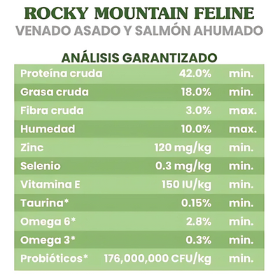 Taste Of The Wild Rocky Mountain Alimento para Gatos Venado y Salmón 6.3 Kg
