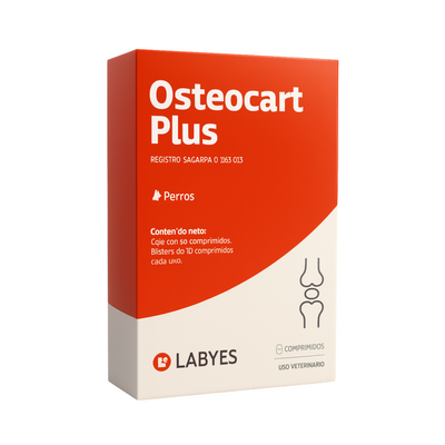 Osteocart Plus Caja con 30 Comprimidos, Labyes