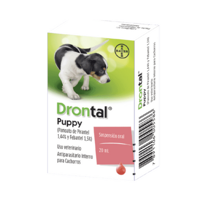 Drontal Puppy Desparasitante para perros en Suspensión para Cachorro 20 ml