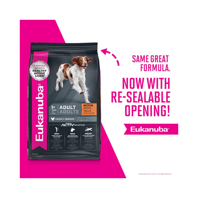 Alimento Eukanuba Adulto Perro Razas Medianas 7.3 Kg.