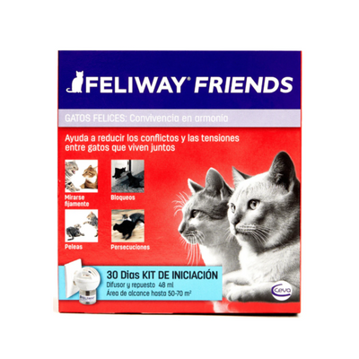 Feliway Friends Set Difusor y Repuesto Gato 48 ml