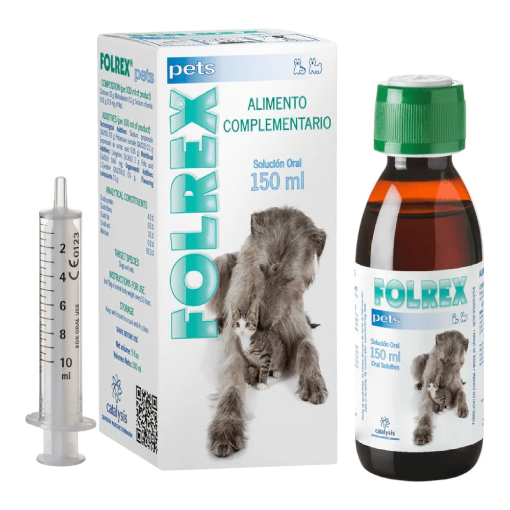 Folrex Pets Suplemento oral con 150 ml MederiLab
