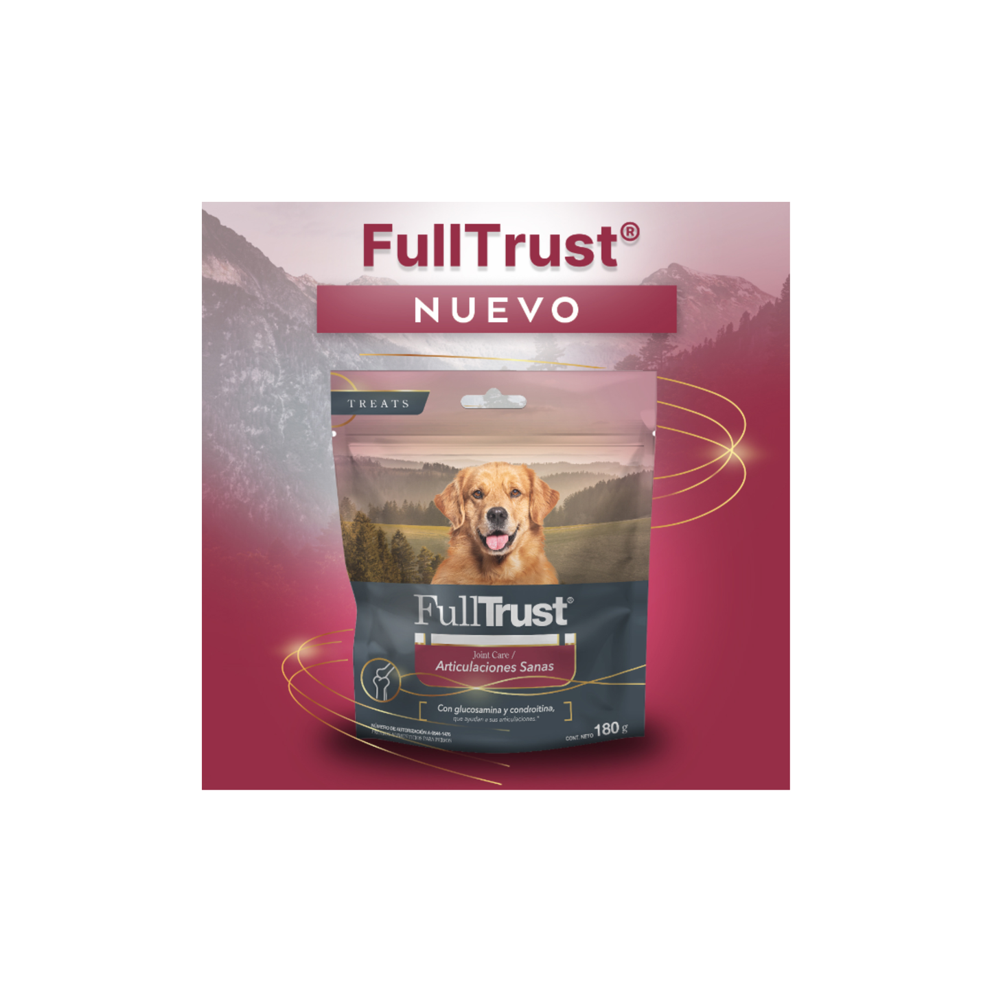 FullTrust Premios Joint Care Articulaciones Sanas para Perro 180 g