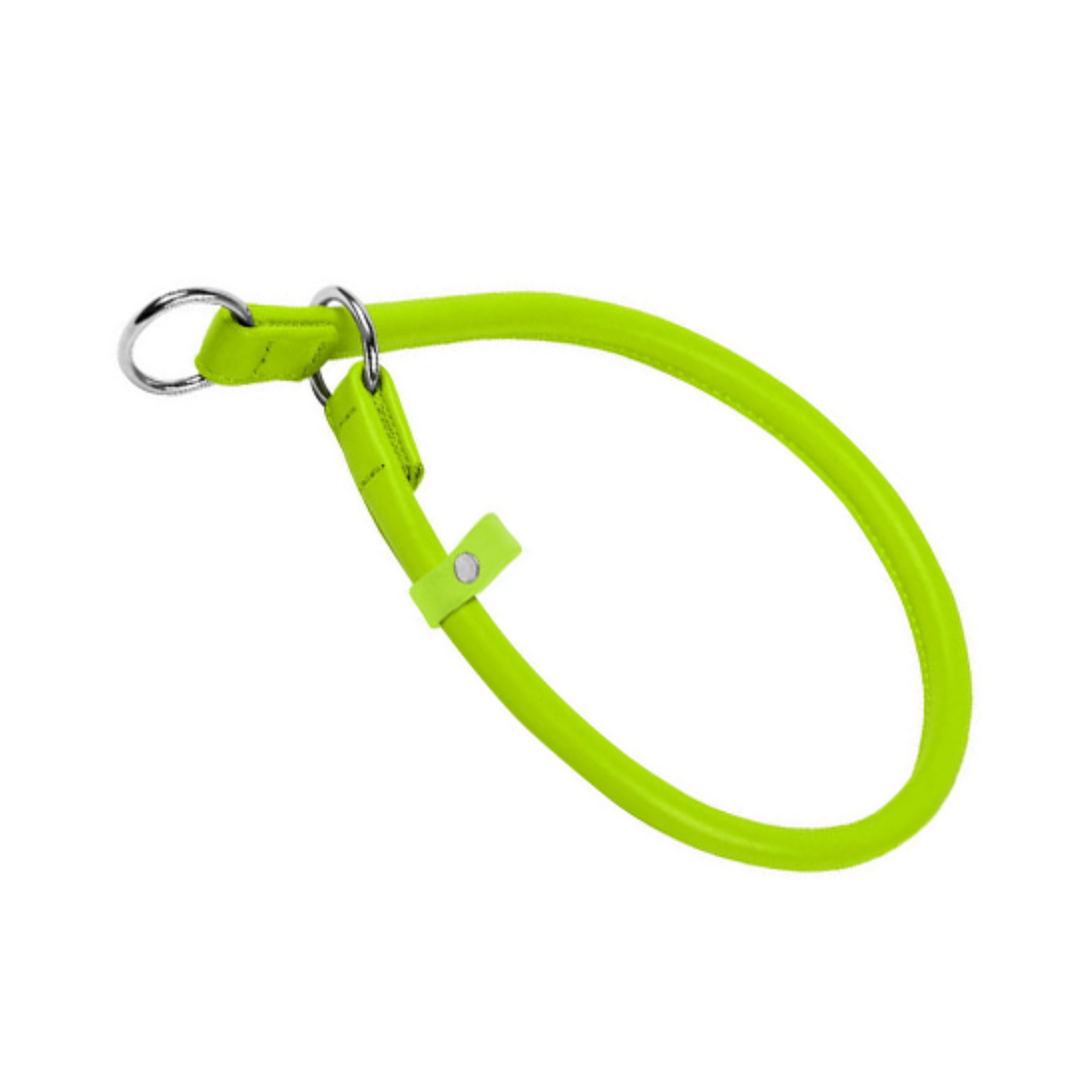 Glamour Collar Corredizo Jerk Choke Color Verde Talla Extra Chico