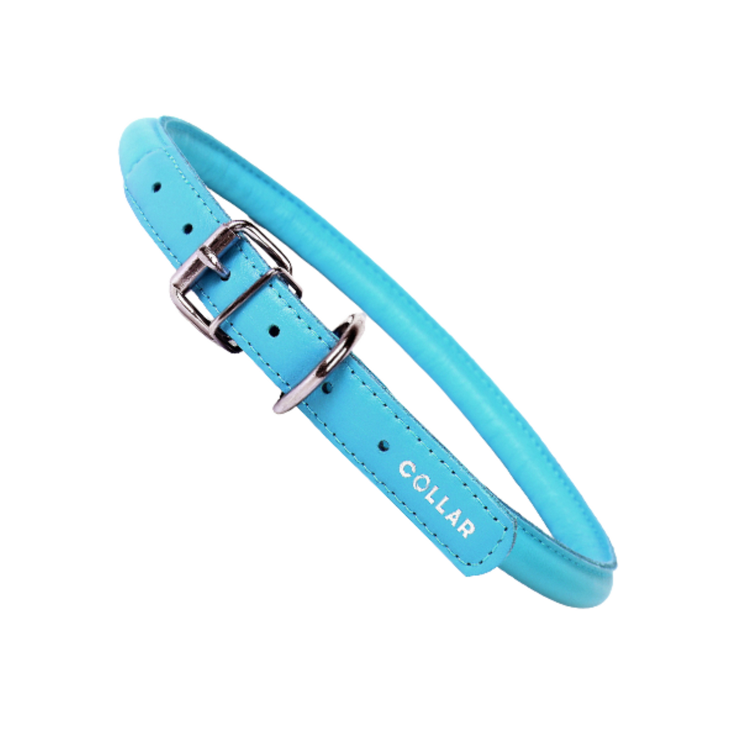 Glamour Collar Redondo Color Azul Talla G