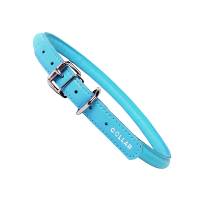 Glamour Collar Redondo Color Azul Talla G