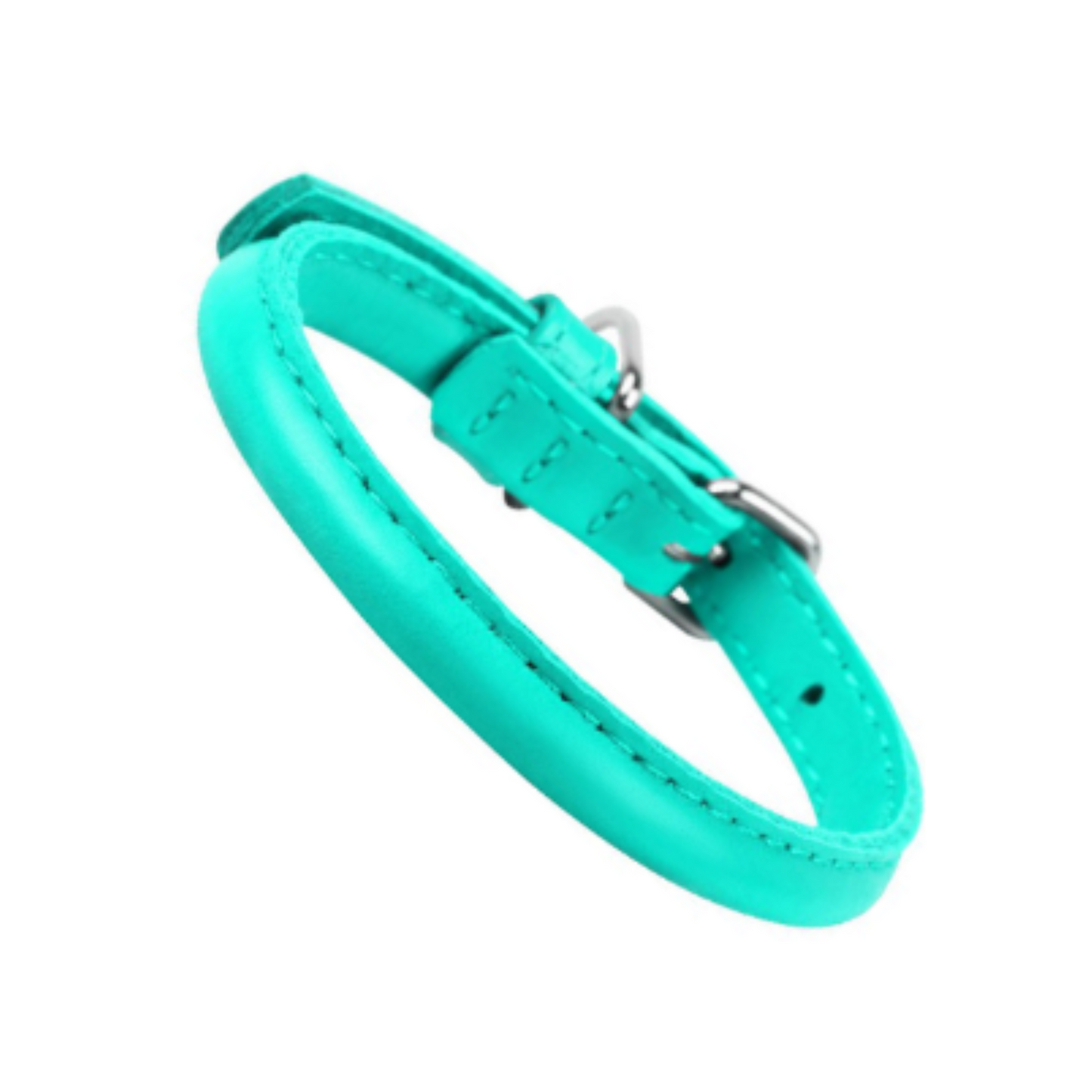 Glamour Collar Redondo Color Menta Talla Mediana