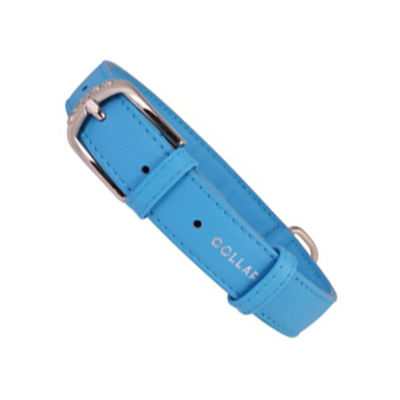 Glamour Collar Plano Color Azul Talla Extra Chico