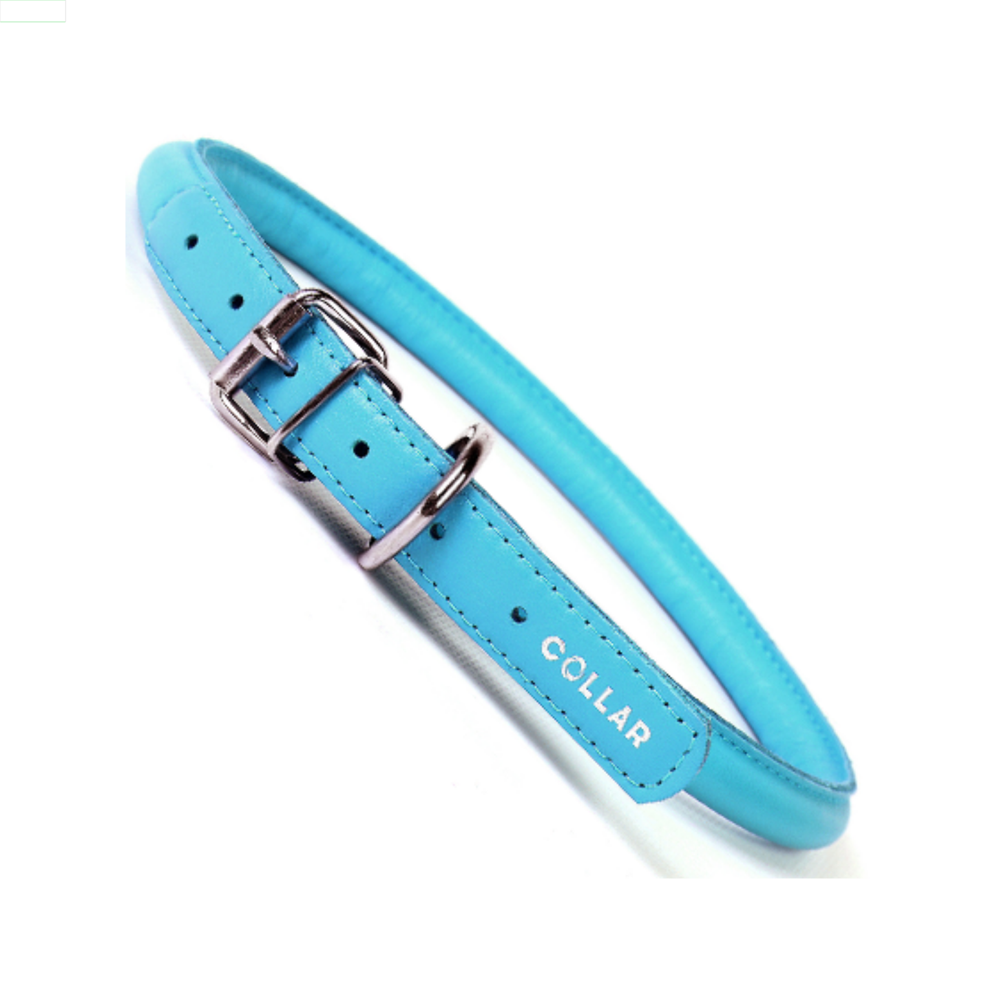 Glamour Collar Redondo Color Azul Talla Mediano