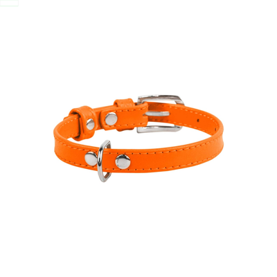 Glamour Collar Redondo Color Naranja Talla Mediano
