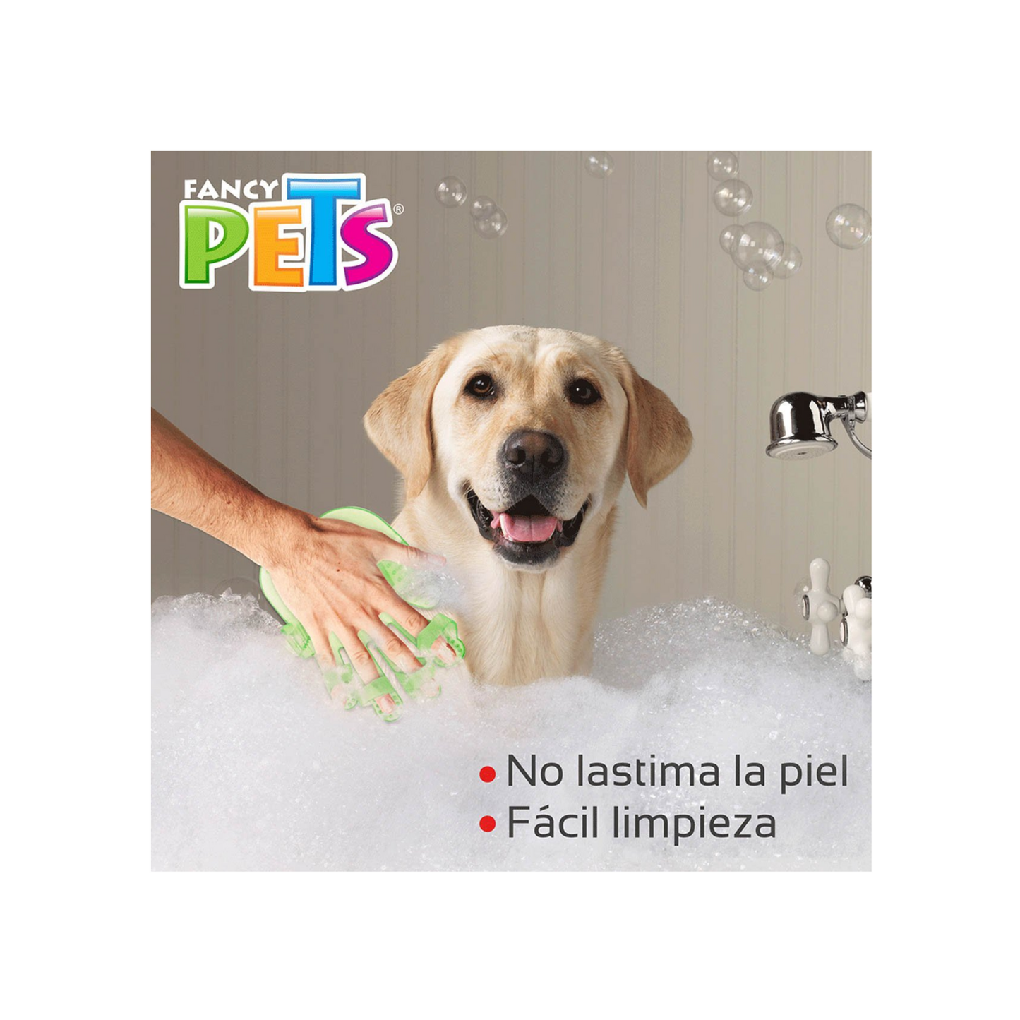 Guante de Goma para Almohazar, Fancy Pets