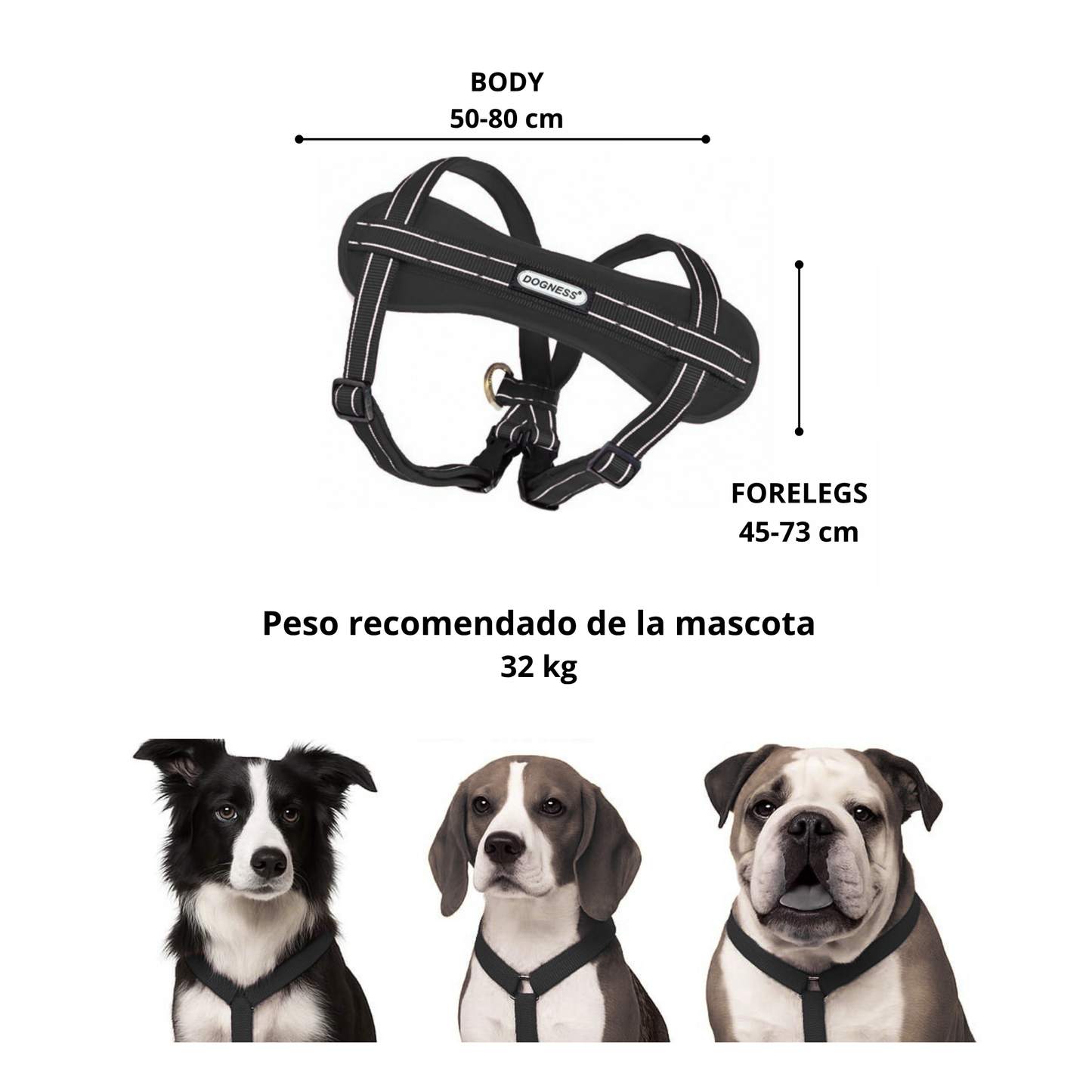 Pechera para perro