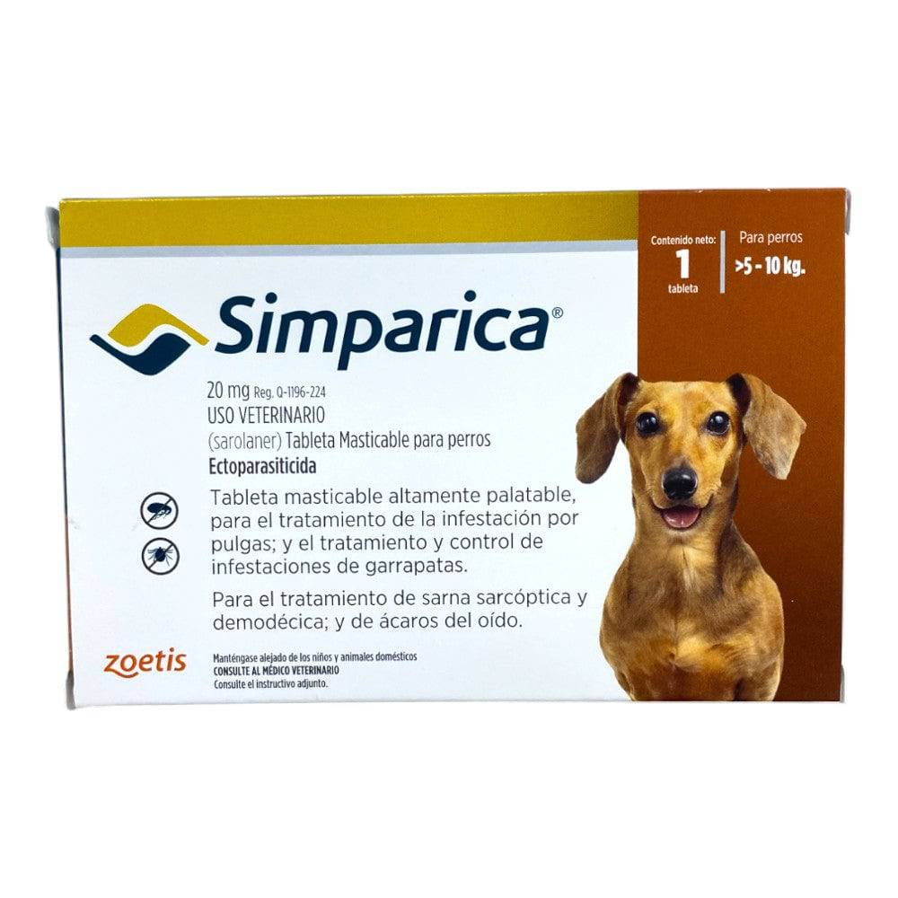 simparica perros 5 a 10 kg