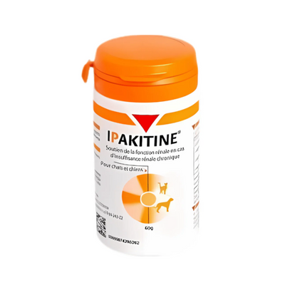 Ipakitine 60 g Vetoquinol | Apoyo renal para perros y gatos
