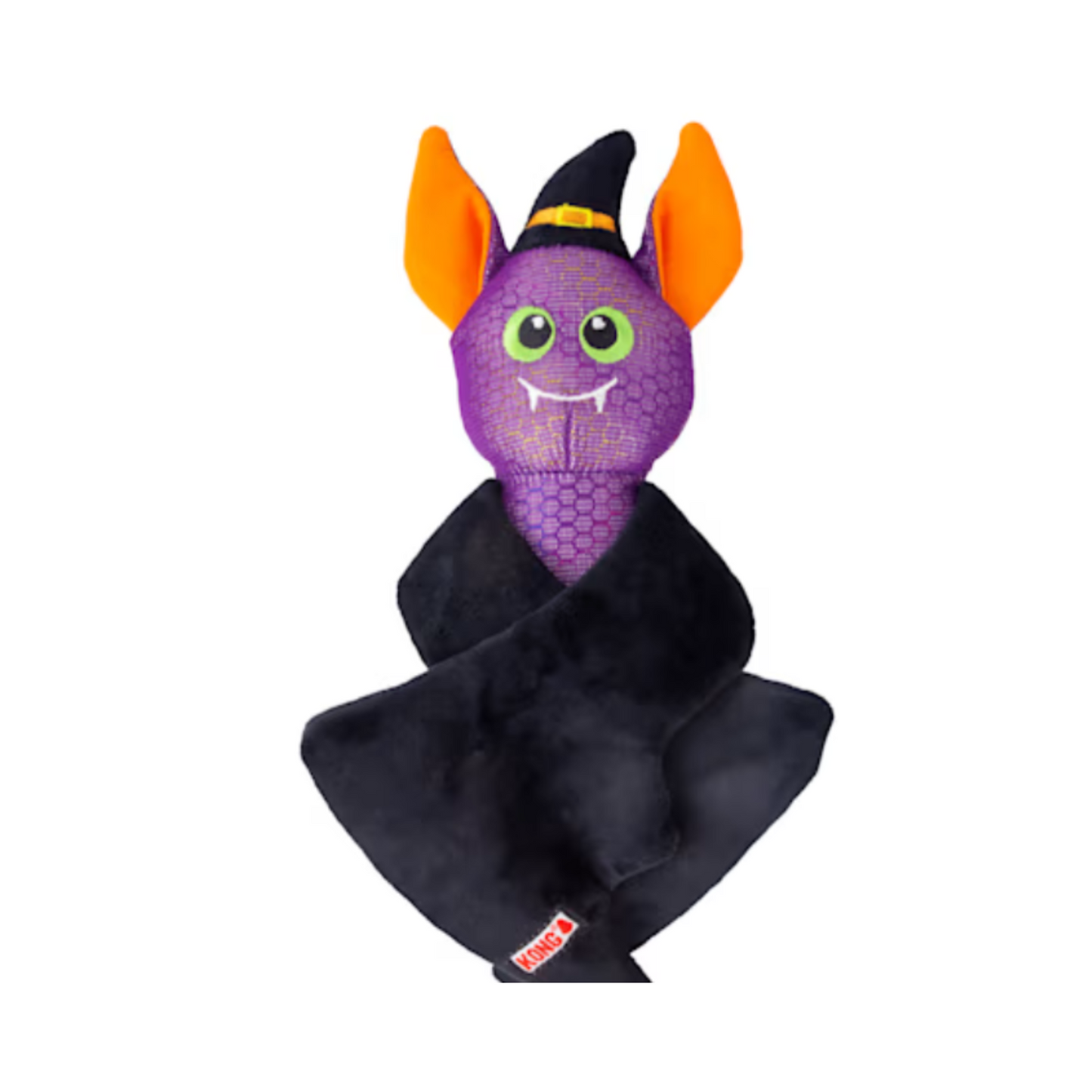 KONG Shakers Shimmy Bat de Halloween Juguete con sonido para perros Talla M