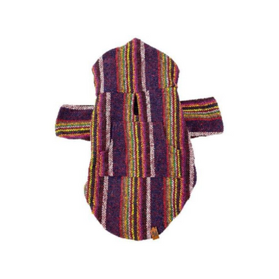 KoKoli Suéter Poncho Color Vino Para Perro Talla XXL