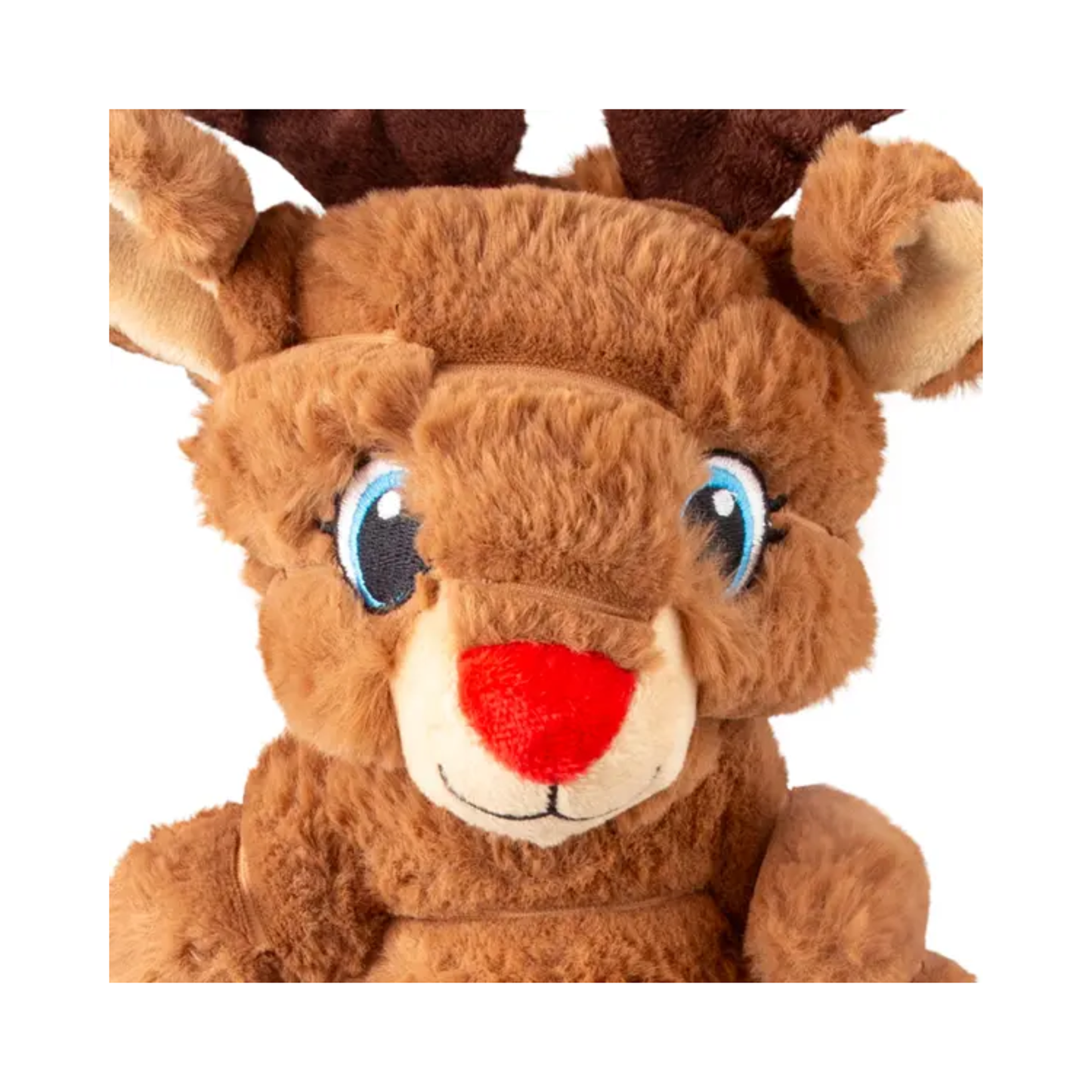 Kong Shakers Crumples Reindeer XL Juguete de Navidad con Sonido para Perro