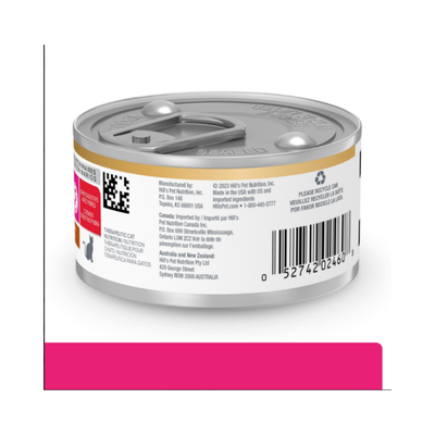 24 Latas Hill's Gastrointestinal Biome , Cuidado Digestivo, para Gatos, 82 g