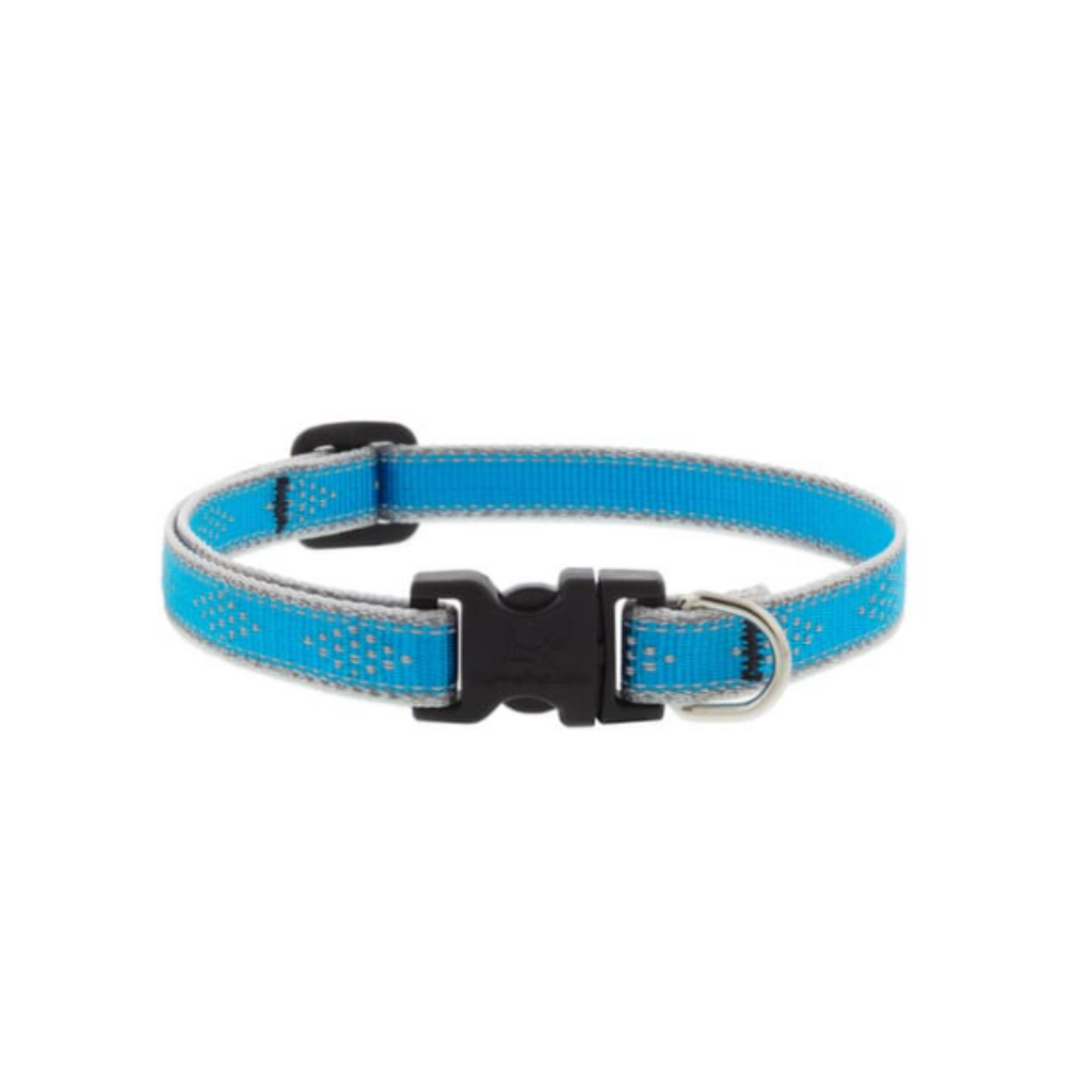 Lupine Pet Collar Color Azul Neón Con Broche Para Perro Talla Chico 20 a 30 cm