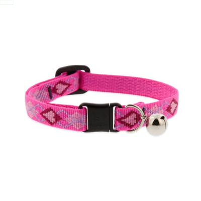 Lupine Pet Collar Color Rosa con Cascabel para Gato