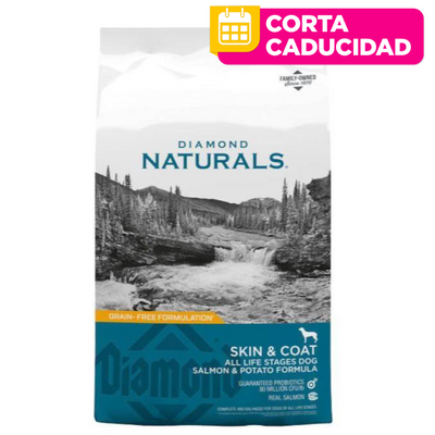 CORTA CADUCIDAD 11/11/2026 Diamond Skin y Coat All Life stages Dog Salmón y Papa 6.79 kg