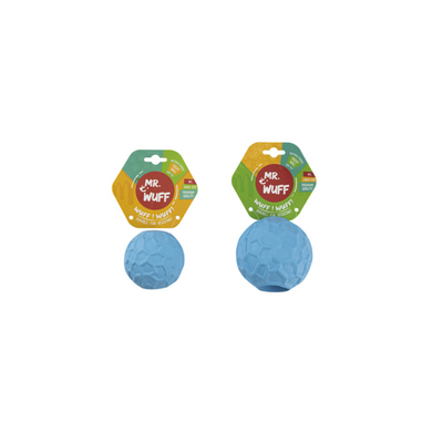 Mr Wuff Pelota Chica Dispensadora de Premios Color Azul